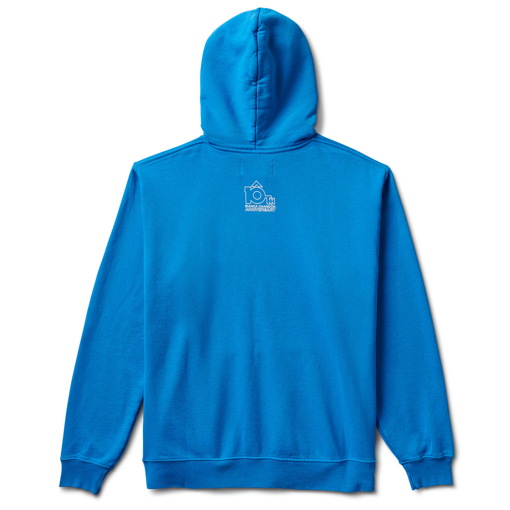 LOVER 10TH ANNIVERSARY PULLOVER HOOD BLUE Bianca Chandon