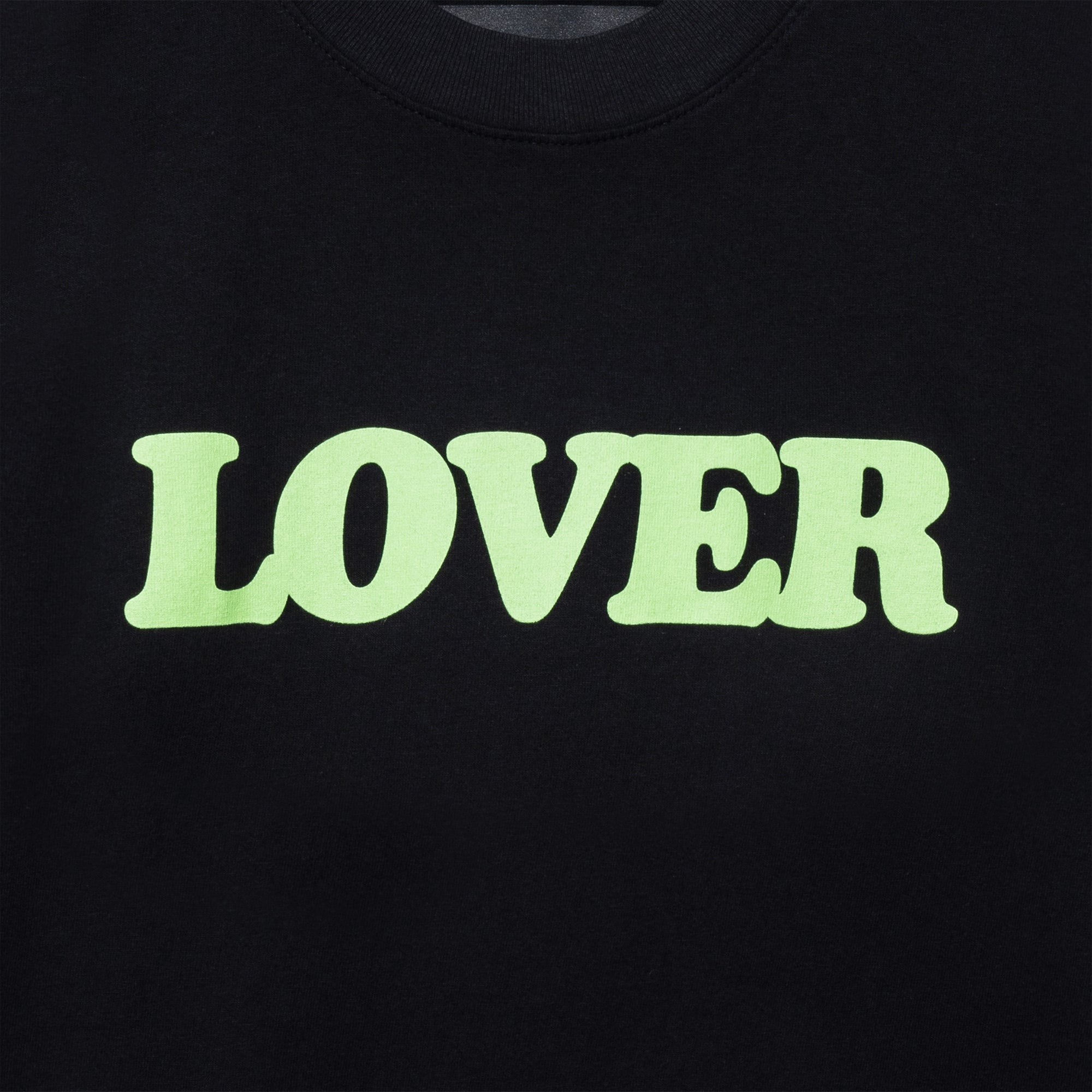 LOVER BIG LOGO T-SHIRT BLACK – Bianca Chandon