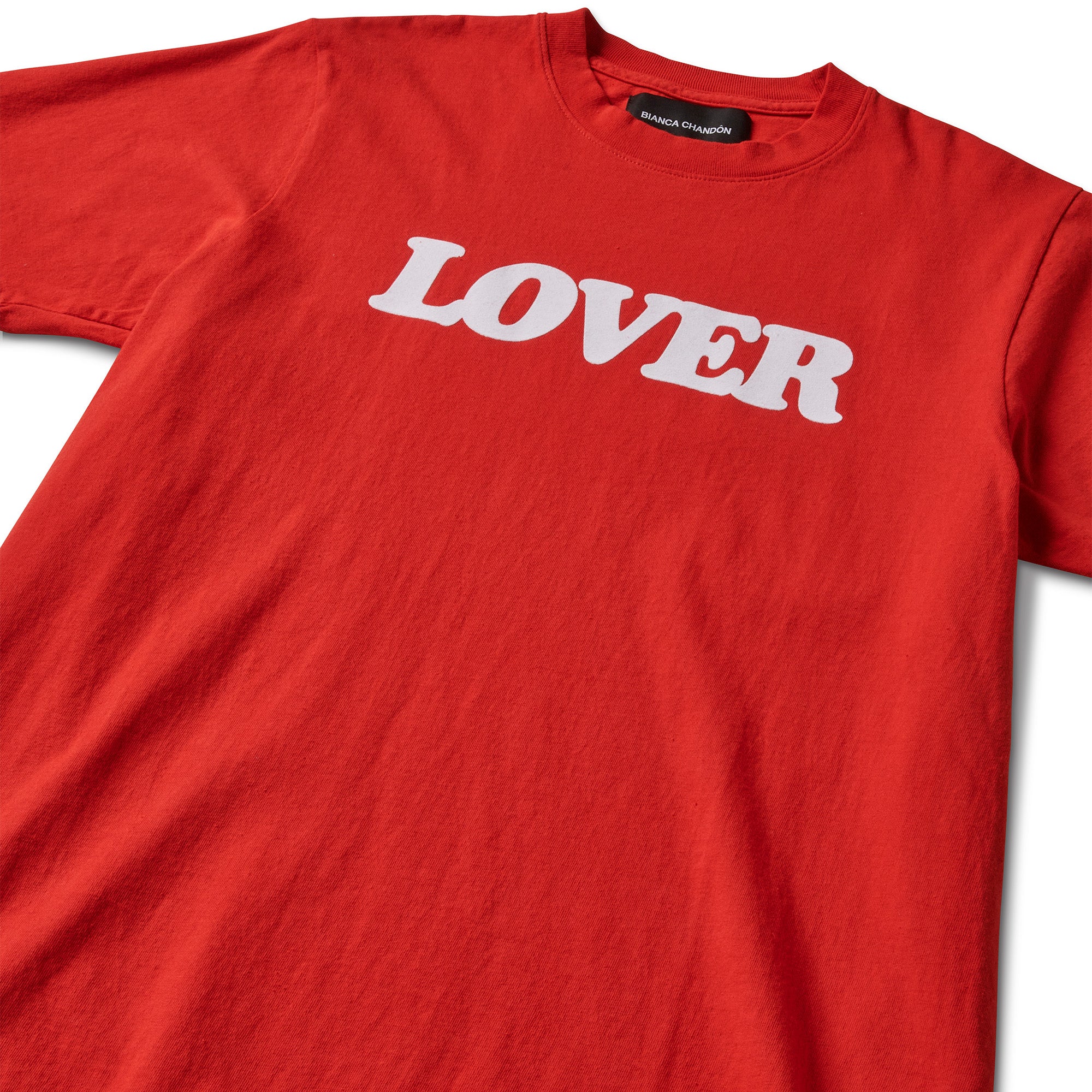 LOVER 10TH ANNIVERSARY T-SHIRT - RED – Bianca Chandon