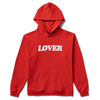 LOVER 10TH ANNIVERSARY PULLOVER HOOD - RED